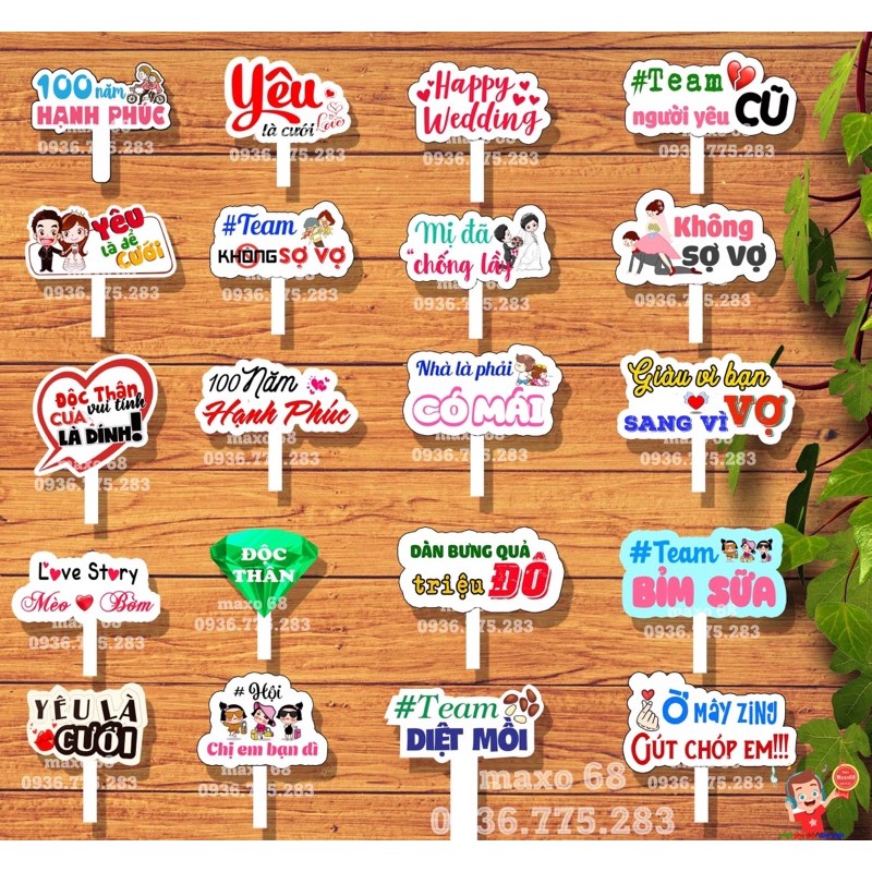 Hashtag đám cưới - MIỄN PHÍ thiết kế theo yêu cầu