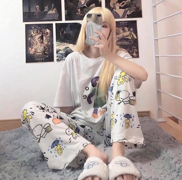 Quần cartoon pant unisex / quần hoạt hình