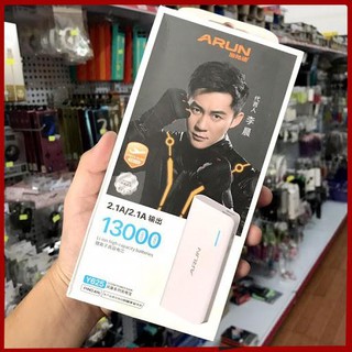 Sạc Dự Phòng ARUN 🔥 FREESHIP 🔥 10400 mAh PIN Dự Phòng Chính Hãng, Sạc 2 Thiết Bị Cùng Lúc