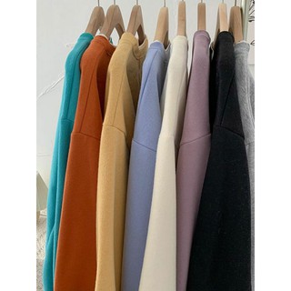 Áo sweater viền trắng