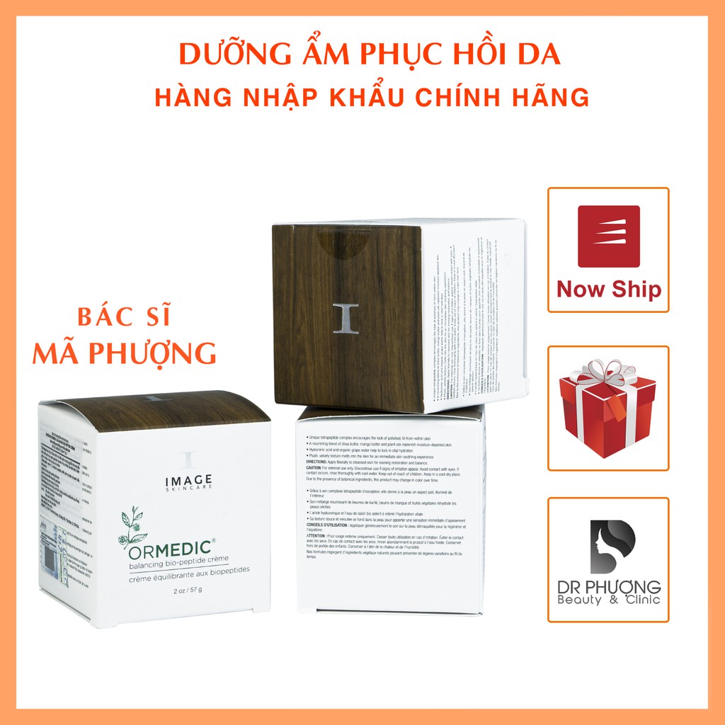 [CHÍNH HÃNG] Kem dưỡng cấp ẩm và nâng cơ da Image Ormedic Balancing Bio-Peptide Crème