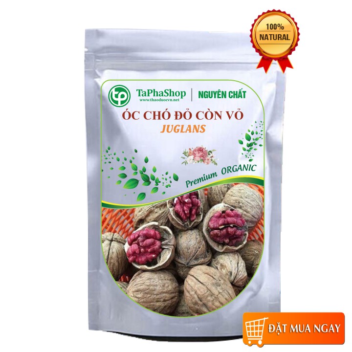 Quả óc chó đỏ còn vỏ nhập khẩu