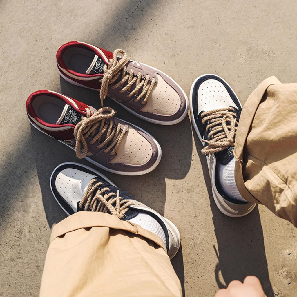 Giày sneaker nam Chukky đơn giản bắt mắt màu nổi bật