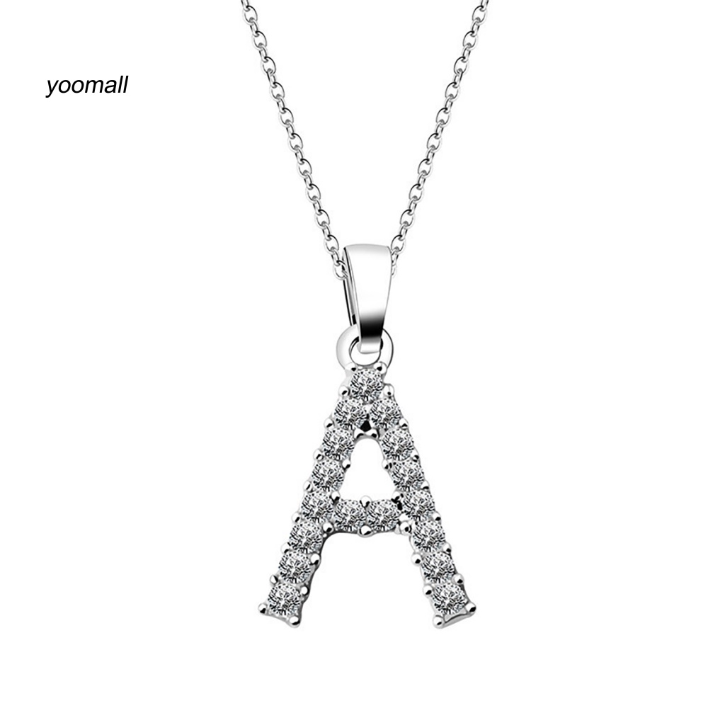 / Yo / Vòng cổ Hợp Kim Lấp Lánh Tinh Tế Phụ Kiện Trang Sức Tinh Tế Cho Nữ