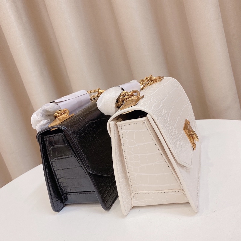 (Túi giấy hãng) Túi khoá gập size 22 hàng đẹp