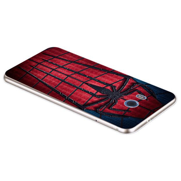 Ốp điện thoại silicon hình Spiderman cho HTC Desire 12 12+ One M10 M9 U ultra U11 X9