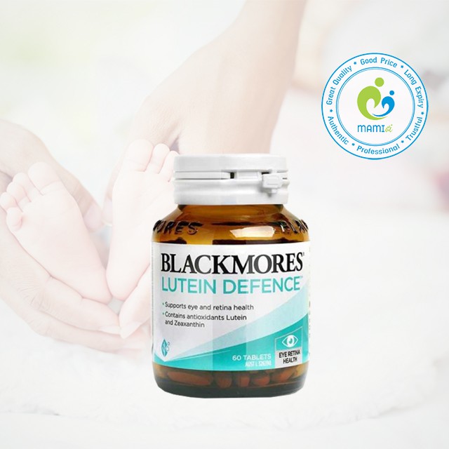 Viên uống  bổ mắt cho người cận thị từ 18 tuổi trở lên Blackmores Lutein Defence, Úc