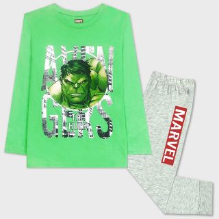 Bộ cotton dài tay bé trai MARVEL