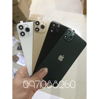 MIẾNG DÁN ĐỘ CAMERA LÊN 11 PRO MAX + DÁN CƯỜNG LỰC LƯNG NHÁM CHO IPHONE X XS XS MAX