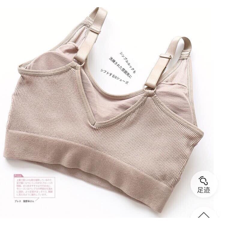 ÁO TẬP GYM, Áo ngực bản to chống chảy xệ XUẤT NHẬT 105 | BigBuy360 - bigbuy360.vn