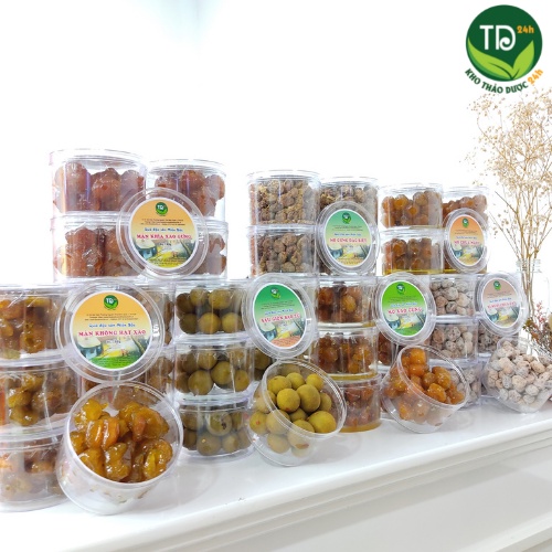 Mận Khía xào gừng dẻo đặc biệt Hà Nội loại ngon - Kho thảo dược 24h - 200g