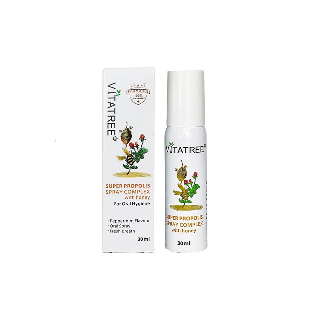 Xịt Họng keo ong Úc Vitatree 30ml