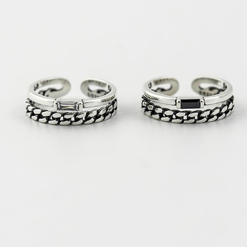 Nhẫn Bạc Thái Cho Nam và Nữ Cá Tính N1708 - Bảo Ngọc Jewelry
