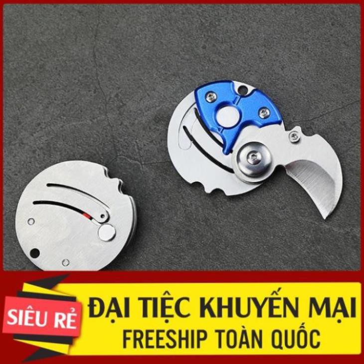 Dao Phượt Tròn - Treo Móc Khó - Thép Không Gỉ