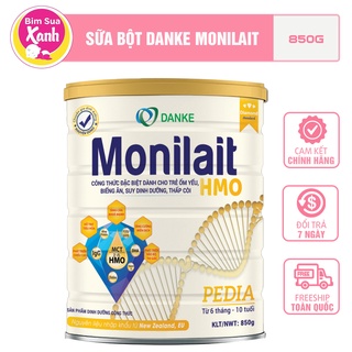 Sữa bột cho bé -Monilait Pedia cung cấp dinh dưỡng cần thiết bổ trợ sự phát triển các tố chất sức khỏe của trẻ 850g
