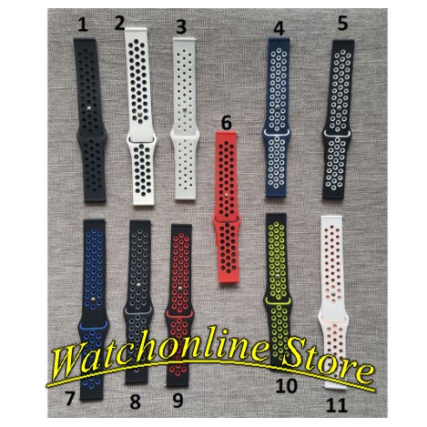 Dây Đeo 2 màu 20mm Cho Xiaomi Amazfit Bip 3 Bip 3 Pro Bip U Pro GTS3 GTS 2 Mini GTS 2e GTR 42mm