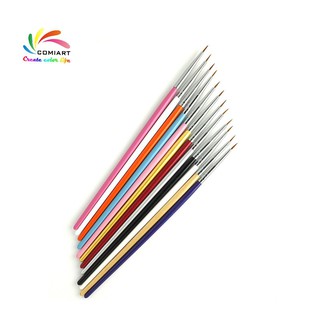 Bộ 12 cọ pha màu dùng điêu khắc gốm sứ đất sét thủ công