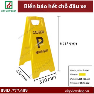 Biển báo chữ A gập
