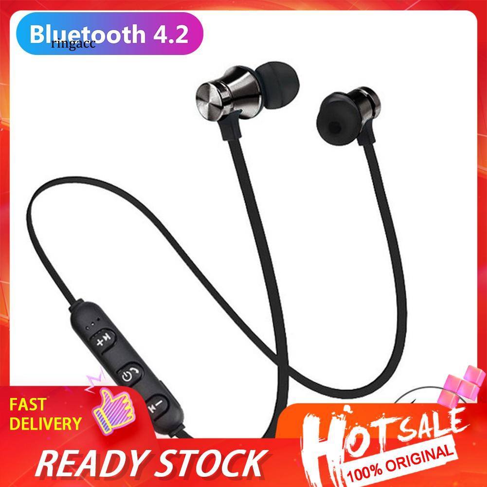 Tai Nghe Nhét Tai Xt11 Kết Nối Bluetooth Không Dây Có Nam Châm Hít Và Phụ Kiện