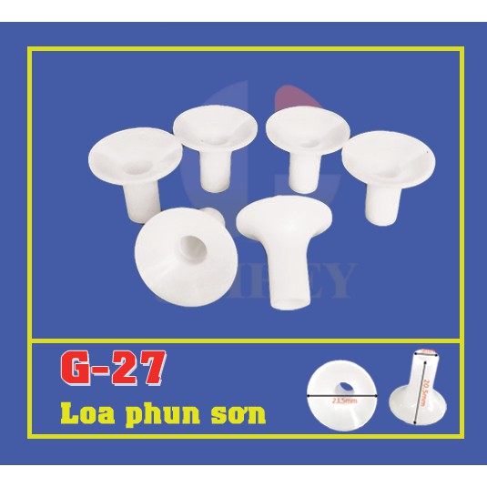 Linh kiện súng phun sơn tĩnh điện loa phun sơn Gema