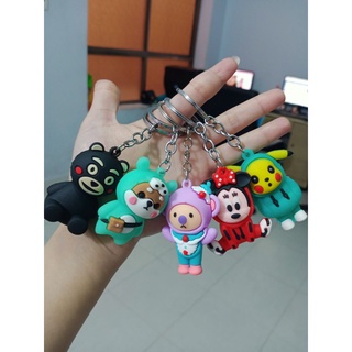 Móc khóa chibi hoạt hình dễ thương