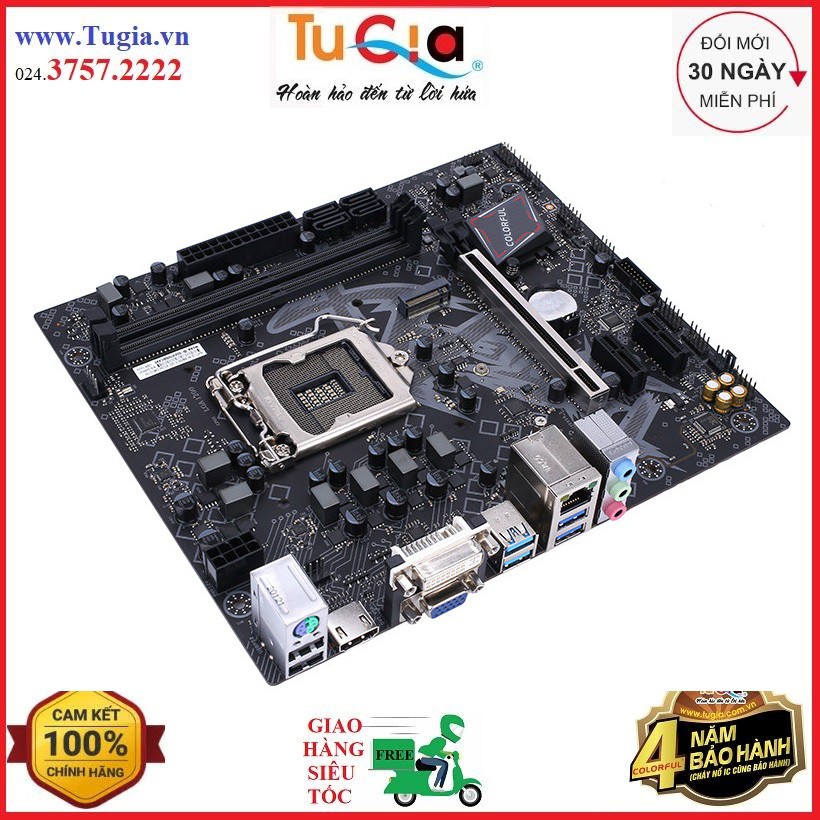 Bo mạch chủ Mainboard COLORFUL BATTLEAX B460MD V20 Chính hãng