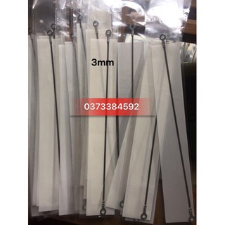 3 Bộ dây nhiệt máy ép túi 3MM dài 40cm,Dây nhiệt máy hàn túi BỘ DÂY THANH HÀN NHIỆT MÁY HÀN TÚI PFS ĐỦ