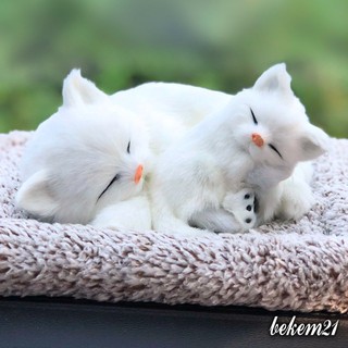 [MÈO TRẮNG ĐÔI] mẹ con lõi than hoạt tính lọc không khí khử mùi-taplo xe hơi ô tô Thú bông Chó mèo than hoạt tính