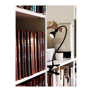 Đèn kẹp bàn đọc sách JANSJÖ IKEA Đen