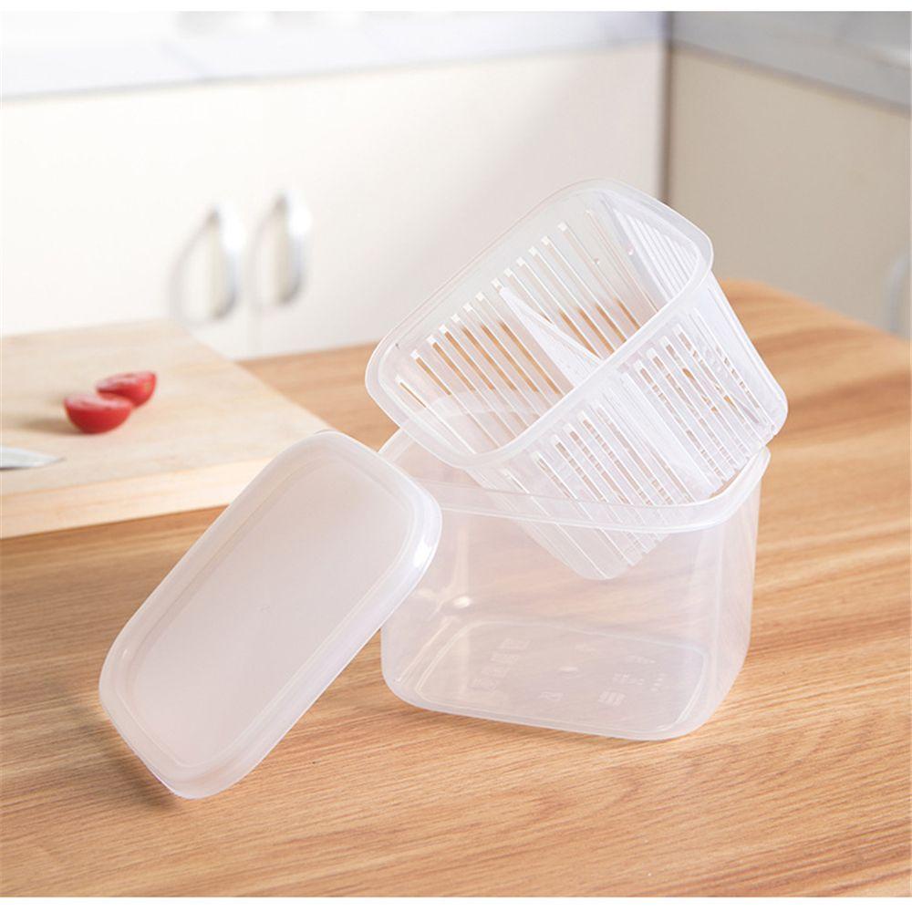 Hộp Đựng Rau Củ Quả Hình Vuông Tiện Dụng Cho Nhà Bếp