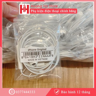 Tai nghe iphone 6s đóng túi mã code - Bảo hành 12 tháng 1 đổi 1