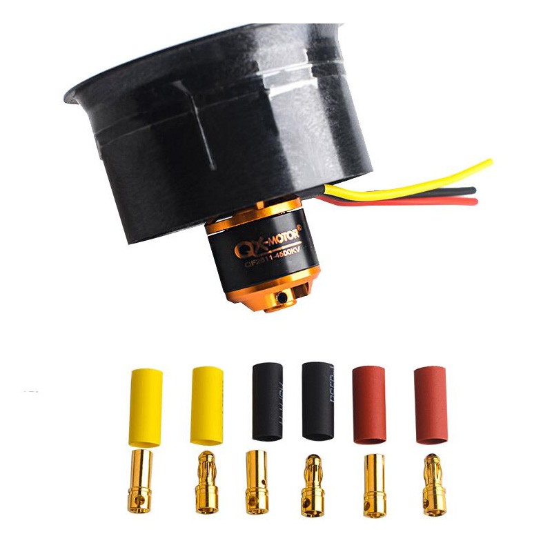 Bộ Quạt 70mm + Động Cơ 3000kv 4mm / 64mm + Động Cơ 4500kv Cho Máy Bay Điều Khiển Từ Xa