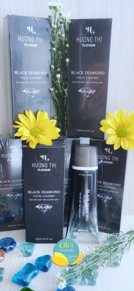 BLACK DIAMOND FACIAL CLEANSER - SỮA RỬA MẶT KIM CƯƠNG ĐEN HƯƠNG THỊ PLATINUM