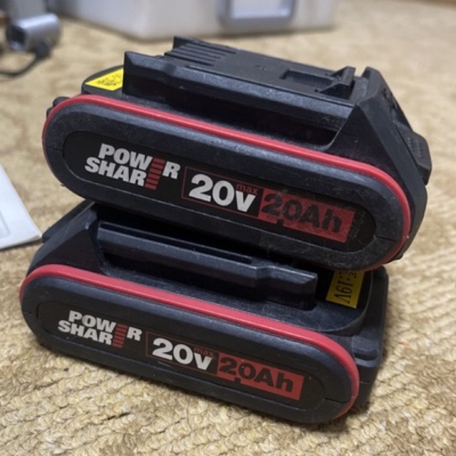 Số 4 : Pin WORX -Kress 5 chân chính hãng 20V - 2.0Ah dành cho máy Worx xanh lá dung lượng tốt 95%