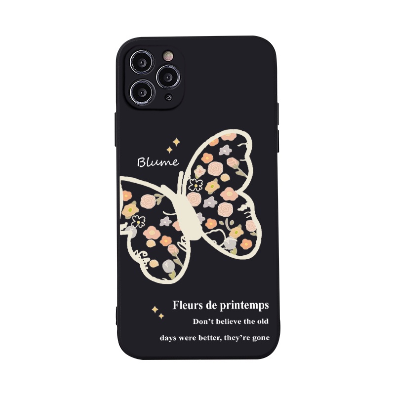 Ốp iphone - Ốp lưng iphone cạnh vuông Blume cánh hoa dành cho ip 6 đến 14promax - ng041