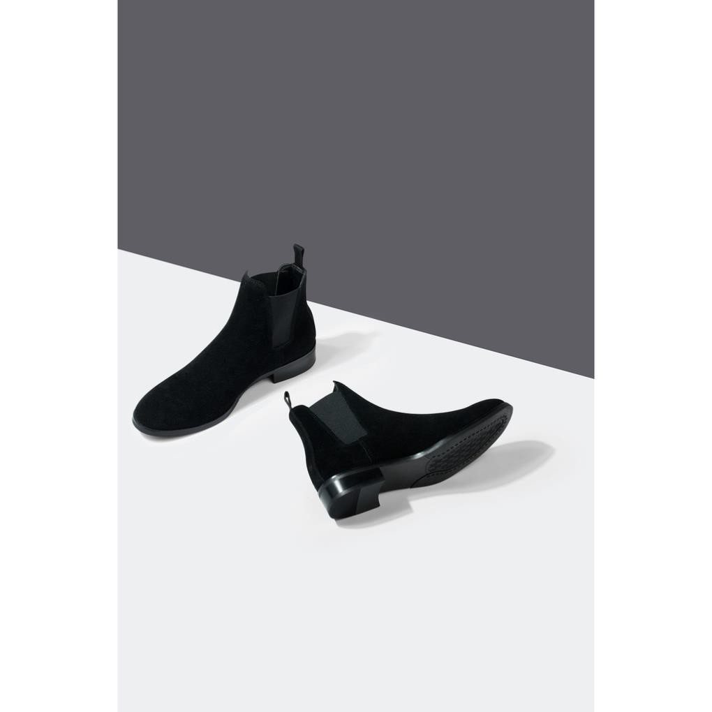 Giày boot da nam MIKENCO Black Suede Chelsea Uy Tín 2020 . A12 : ₛ 1212 / | BigBuy360 - bigbuy360.vn