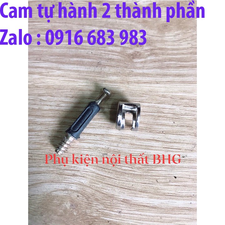 Cam 2 thành phần,3 thành phần ,cam tự hành, ốc cam 2 chi tiết, túi 200 con