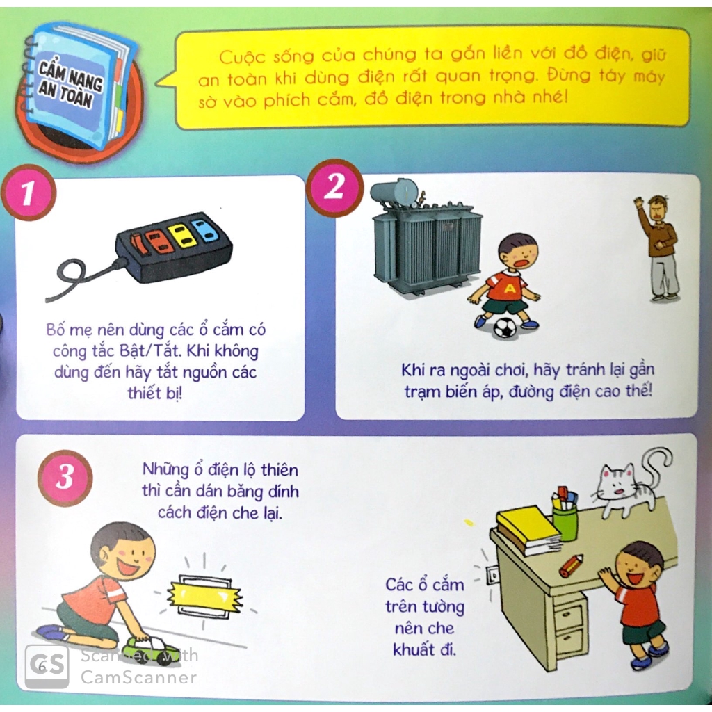 Sách - 15 Bài Học An Toàn Cho Bé: An Toàn Khi Ở Nhà (Tái Bản 2019)