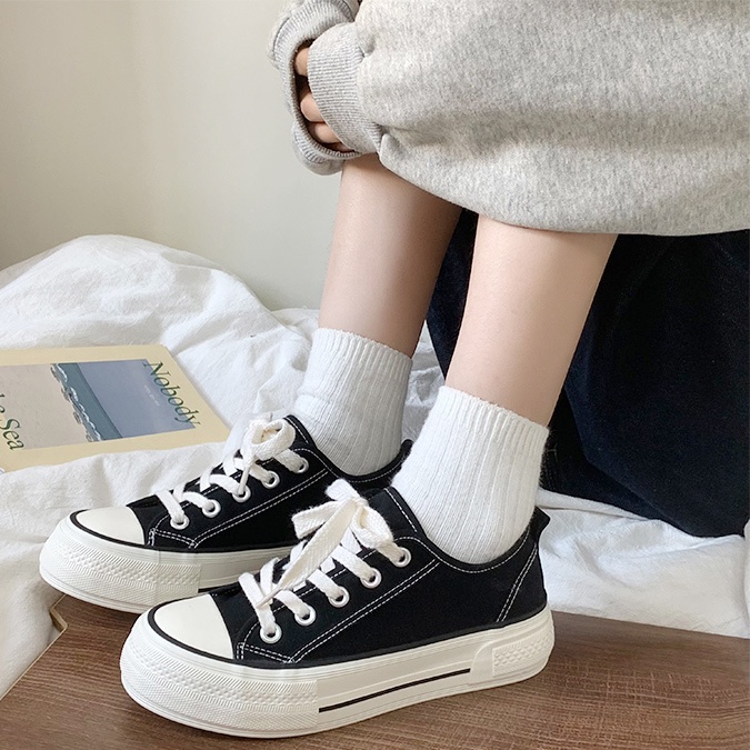 Mistery Giày Bata Trắng Thời Trang Năng Động MIS-812