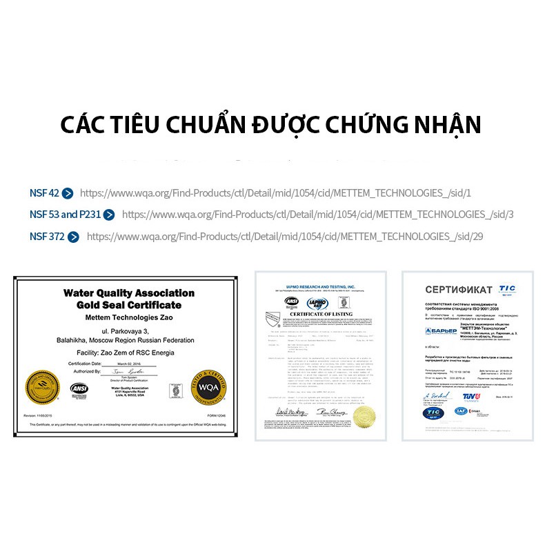 Bình lọc nước cầm tay đa năng thương hiệu Châu Âu (sản xuất tại LB Nga)