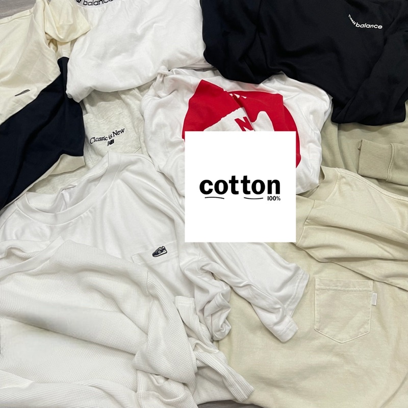 Tổng hợp áo thun tay ngắn tay dài sweater NB