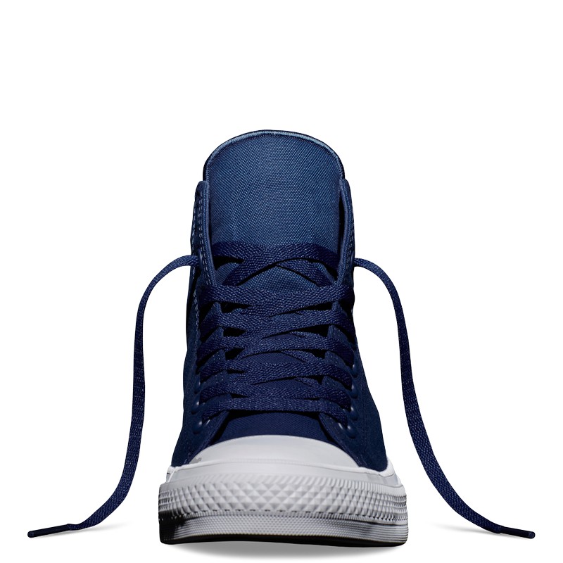 Giày Sneaker Ck2 Cổ Cao Xanh Navy Nữ