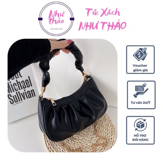 Túi xách nữ đeo chéo, kẹp nách quai nhúm sang chảnh, chất liệu bền đẹp, cao cấp