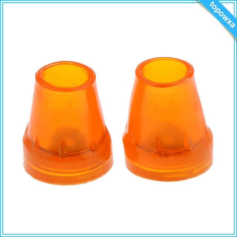 Set 2 miếng đệm cao su chống trượt 7/ 8 inch gắn đế gậy hỗ trợ đi bộ