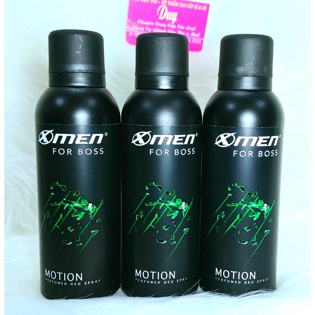 XMEN BOSS - Xịt Khử Mùi & Lăn Khử Mùi Cơ Thể Cho Nam Đủ Loại 150ml - 50ml.