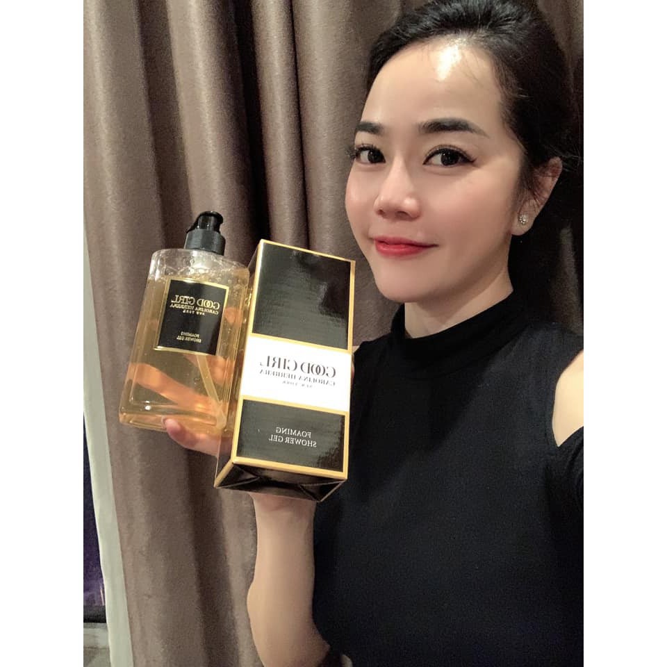 Sữa tắm nước hoa Dubai GOOD GIRL CAROLINA HERRERA 400ml (Lưu hương lâu,Hàng Chuẩn) [TESTER] Mỹ Phẩm Chính Hãng