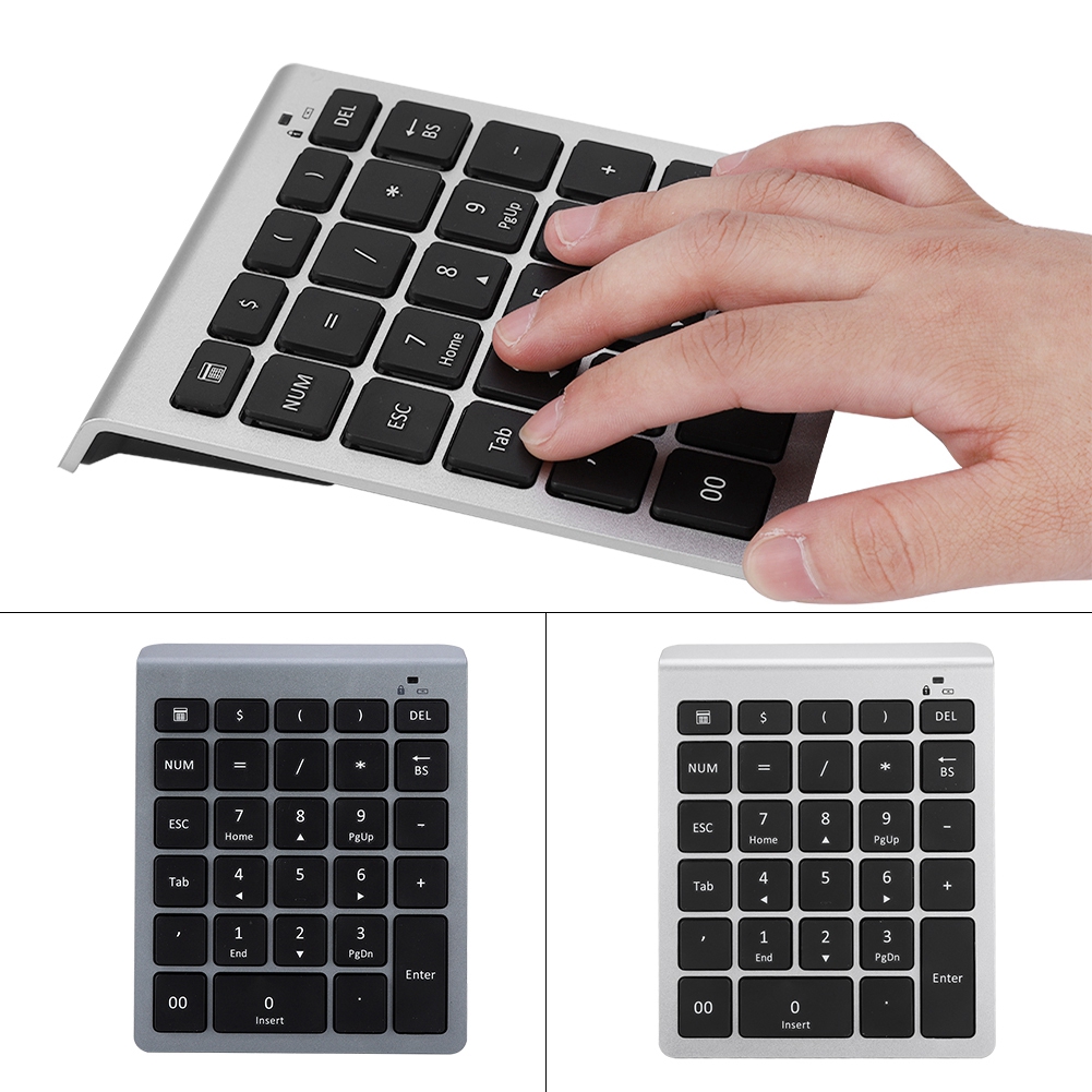 [Ready Stock]Bàn phím số mini 28 phím 2.4G không dây | BigBuy360 - bigbuy360.vn