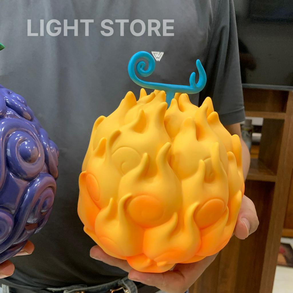 MÔ HÌNH TRÁI ÁC QUỶ CAO SU VÀ HỎA QUYỀN GOMUGOMU NOMI VÀ MERAMERA NOMI LUFFY ACE VÀ SABO TRONG ANIME ONE PIECE