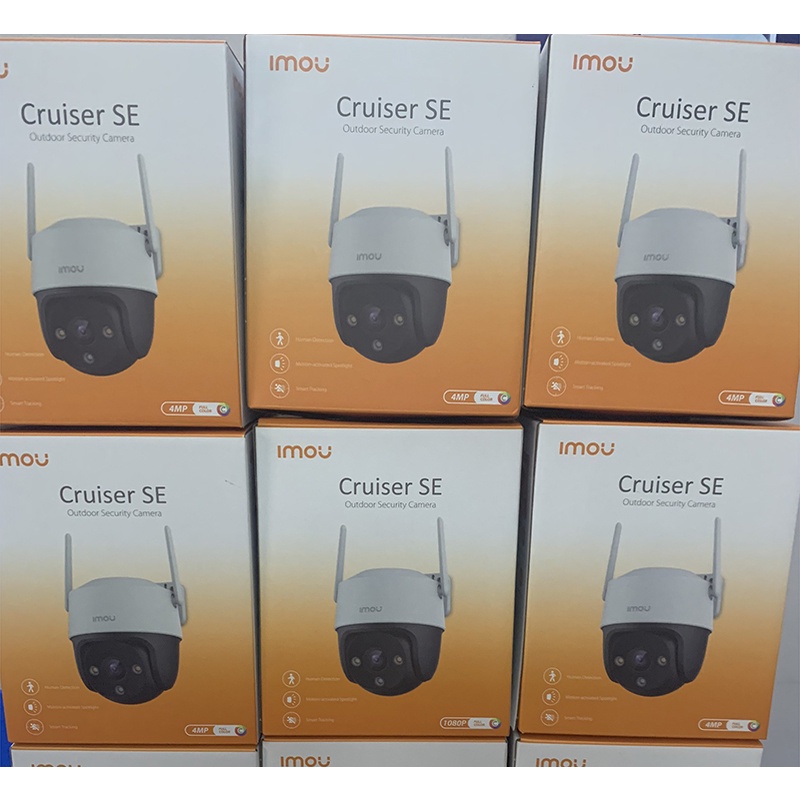 Camera IMOU IP Wifi ngoài trời S21FP 2MB, S41FP 4MB 2K Màu Đêm, xoay 360 - Chính hãng