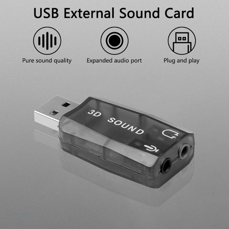 Card âm thanh ngoài USB 5.1 CM108